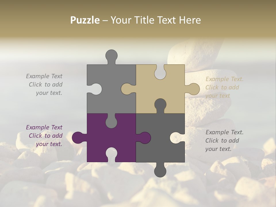 Spiritual Contemplation Reach PowerPoint Template