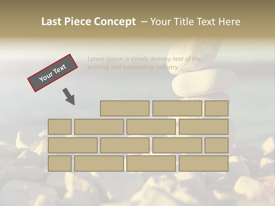 Spiritual Contemplation Reach PowerPoint Template