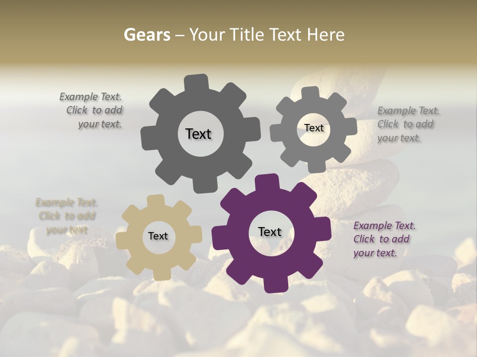 Spiritual Contemplation Reach PowerPoint Template