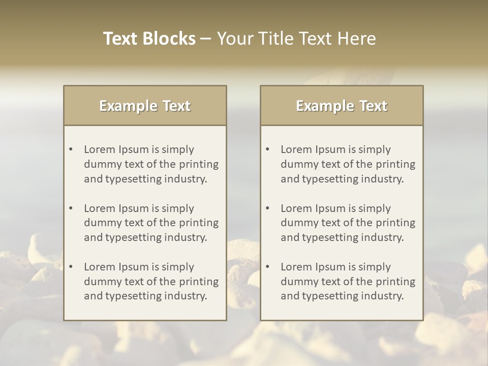 Spiritual Contemplation Reach PowerPoint Template