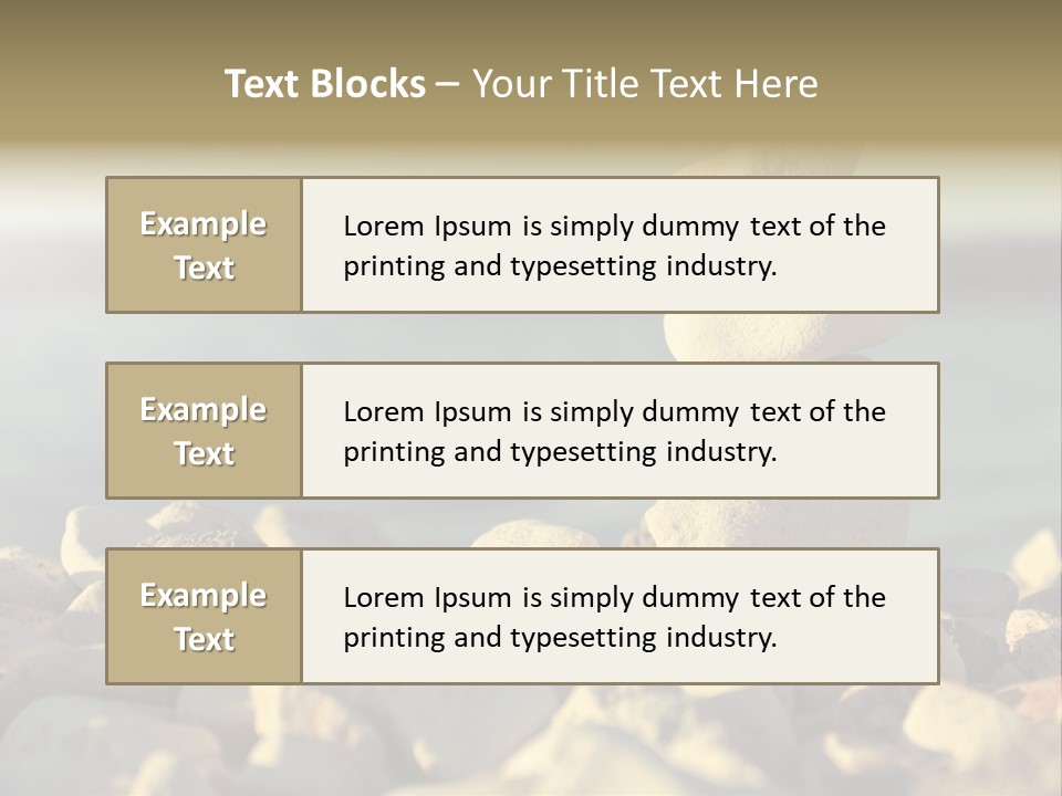 Spiritual Contemplation Reach PowerPoint Template