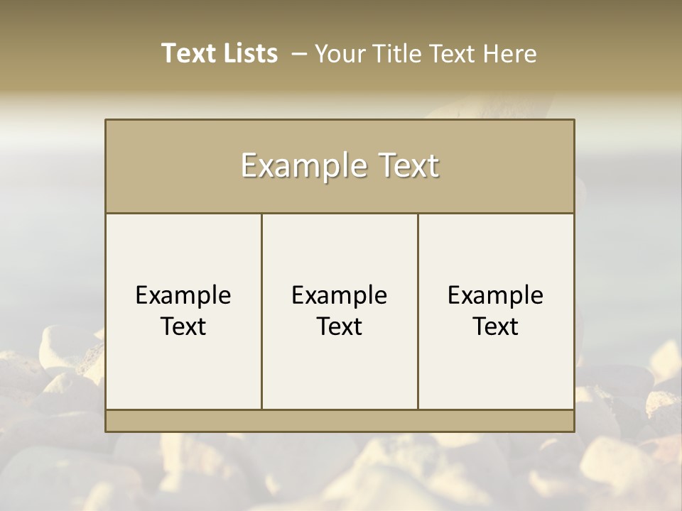 Spiritual Contemplation Reach PowerPoint Template
