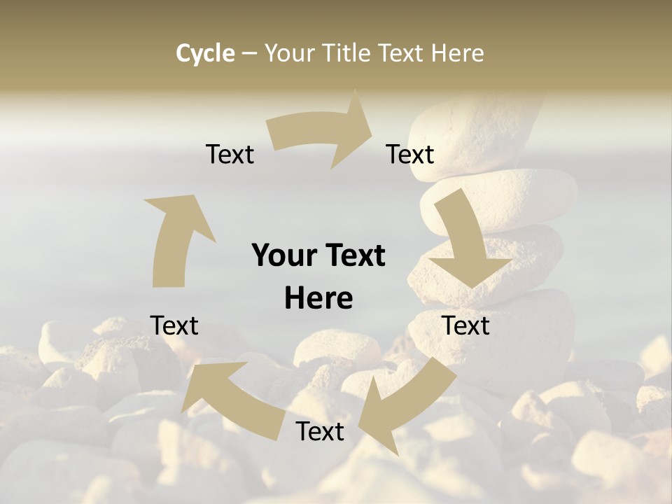 Spiritual Contemplation Reach PowerPoint Template