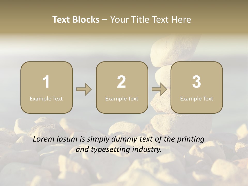 Spiritual Contemplation Reach PowerPoint Template