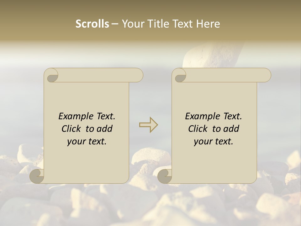 Spiritual Contemplation Reach PowerPoint Template