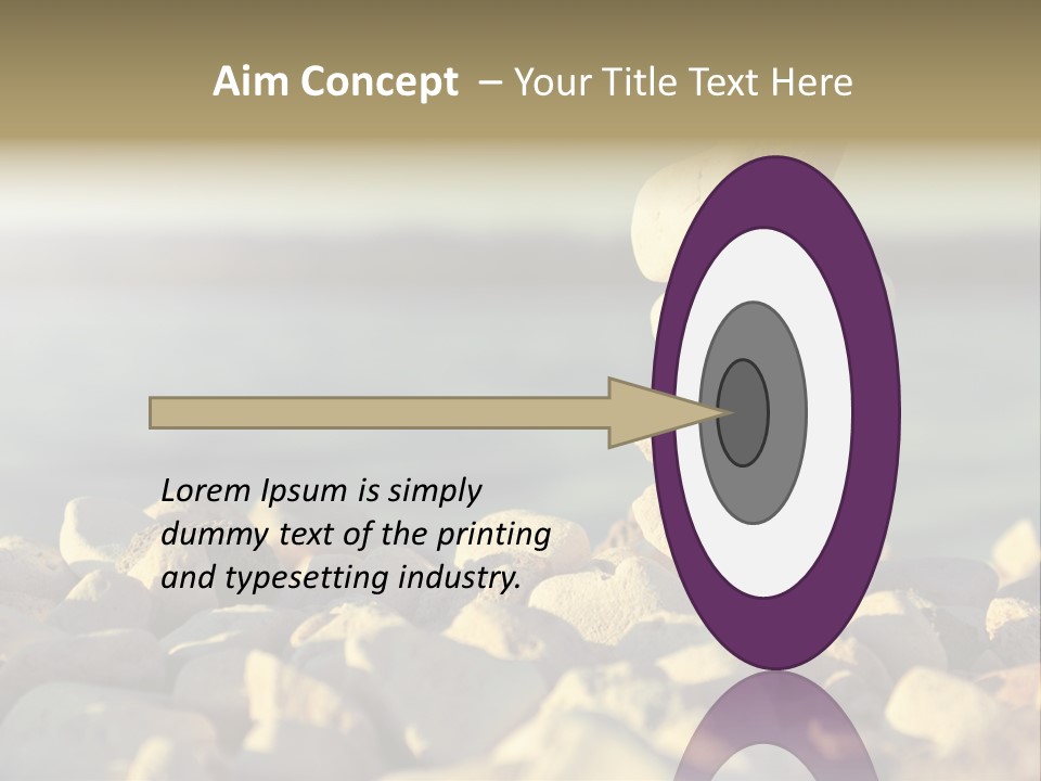 Spiritual Contemplation Reach PowerPoint Template