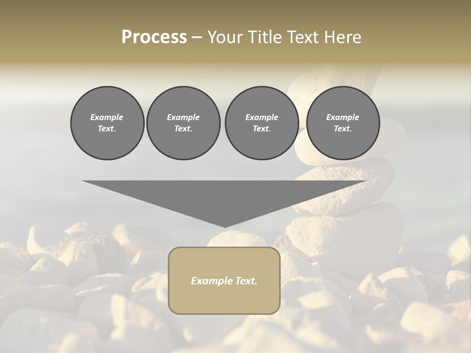 Spiritual Contemplation Reach PowerPoint Template