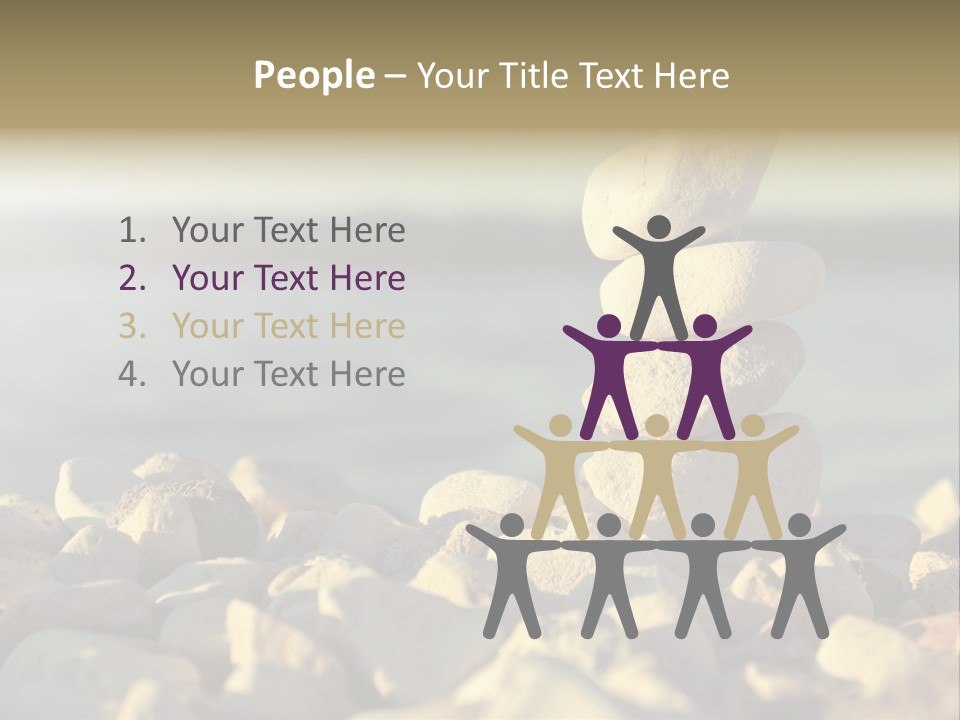 Spiritual Contemplation Reach PowerPoint Template