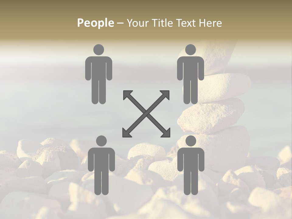 Spiritual Contemplation Reach PowerPoint Template