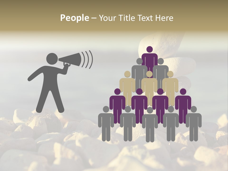 Spiritual Contemplation Reach PowerPoint Template