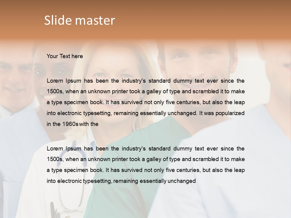 Ethnic Skill Multiracial PowerPoint Template