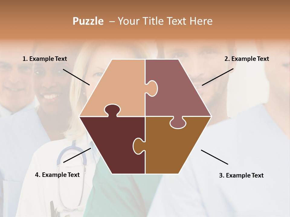 Ethnic Skill Multiracial PowerPoint Template