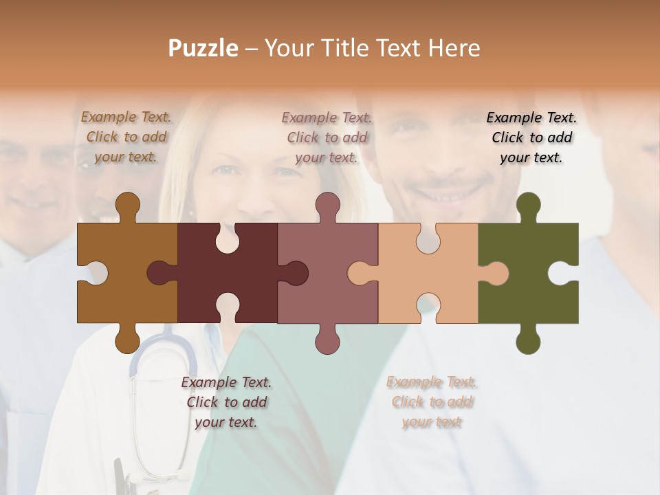 Ethnic Skill Multiracial PowerPoint Template