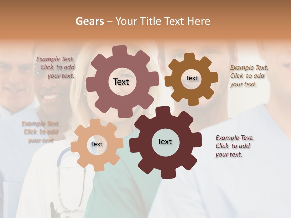 Ethnic Skill Multiracial PowerPoint Template