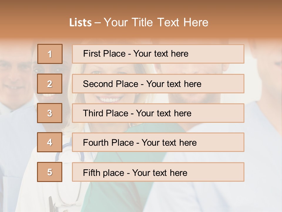 Ethnic Skill Multiracial PowerPoint Template