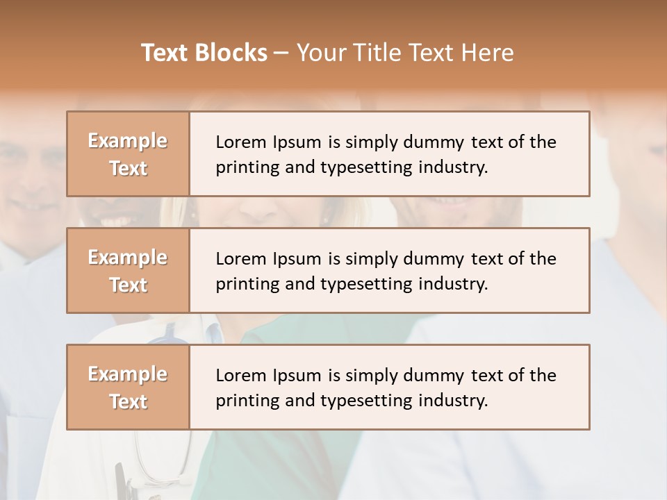 Ethnic Skill Multiracial PowerPoint Template