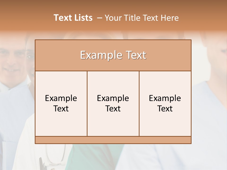Ethnic Skill Multiracial PowerPoint Template