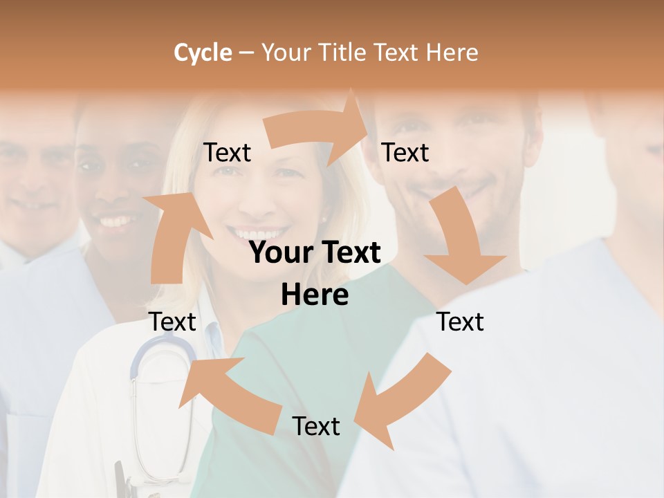 Ethnic Skill Multiracial PowerPoint Template