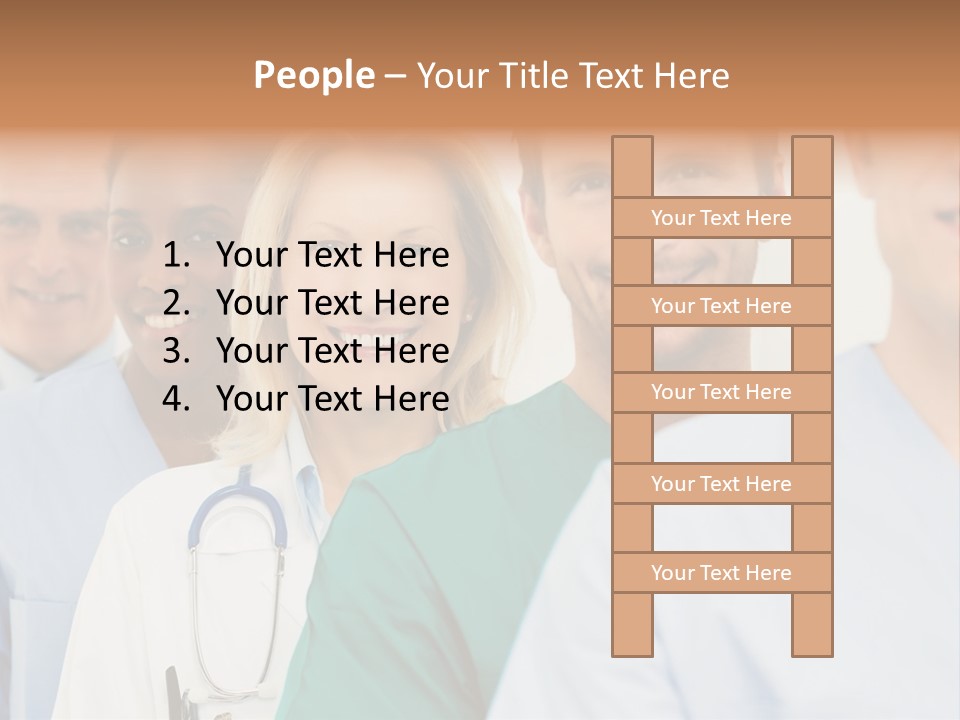 Ethnic Skill Multiracial PowerPoint Template