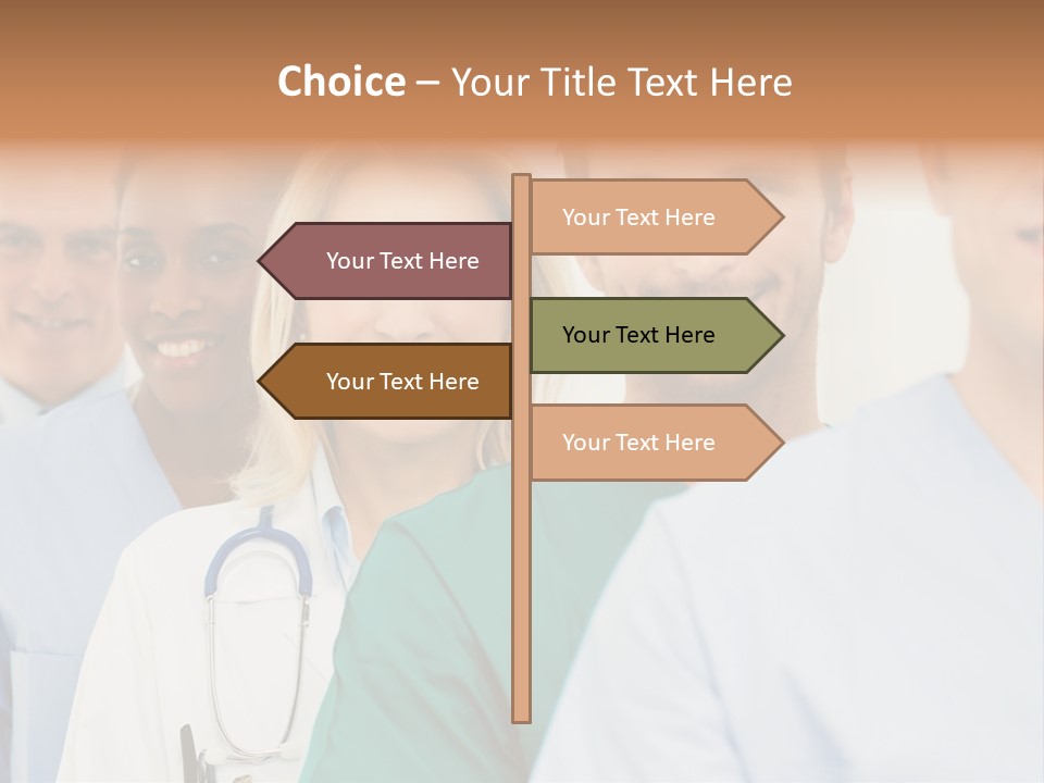 Ethnic Skill Multiracial PowerPoint Template