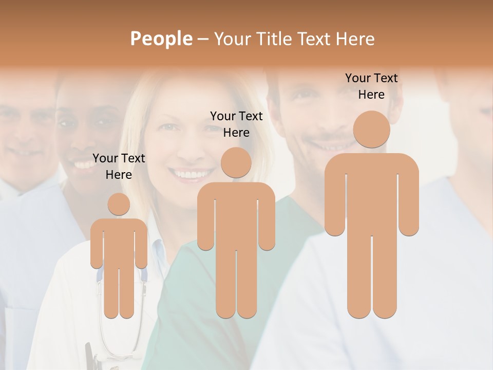 Ethnic Skill Multiracial PowerPoint Template