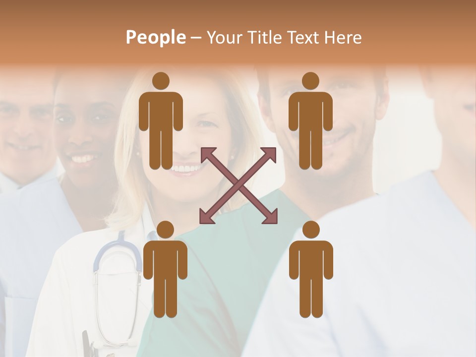 Ethnic Skill Multiracial PowerPoint Template