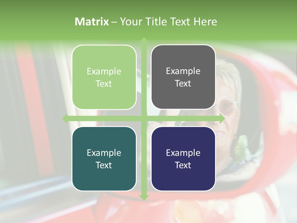 Retirement Senior Vehicle PowerPoint Template