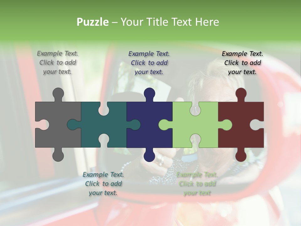 Retirement Senior Vehicle PowerPoint Template