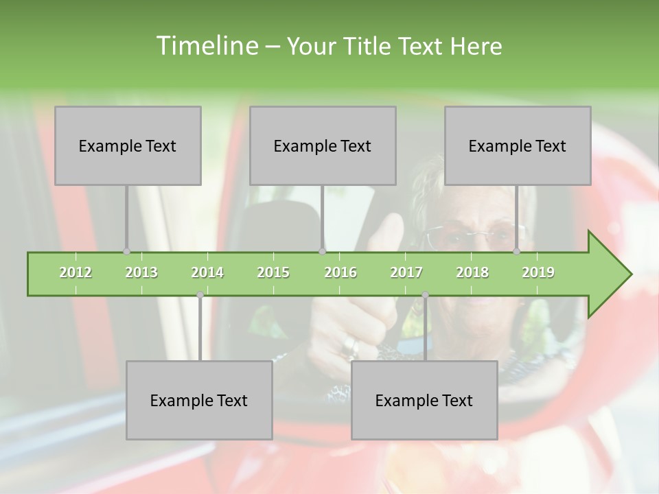 Retirement Senior Vehicle PowerPoint Template