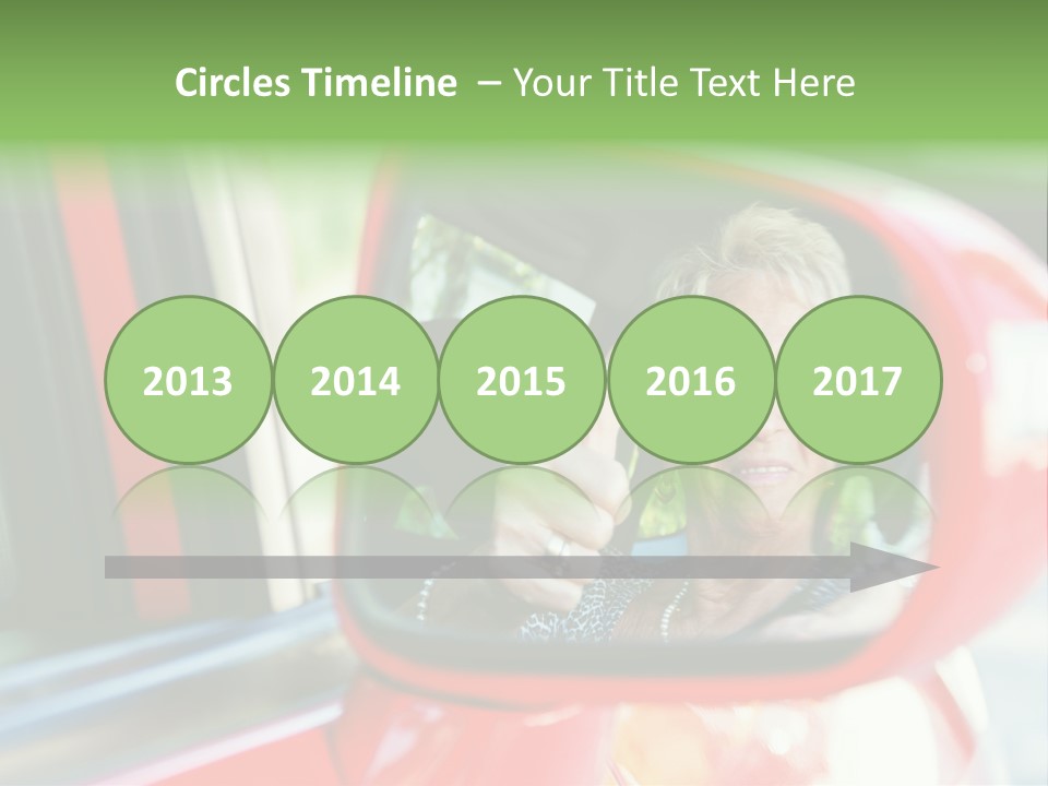 Retirement Senior Vehicle PowerPoint Template