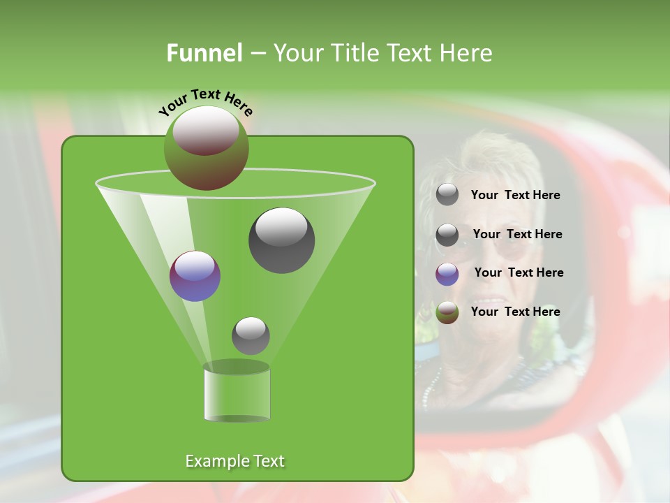 Retirement Senior Vehicle PowerPoint Template