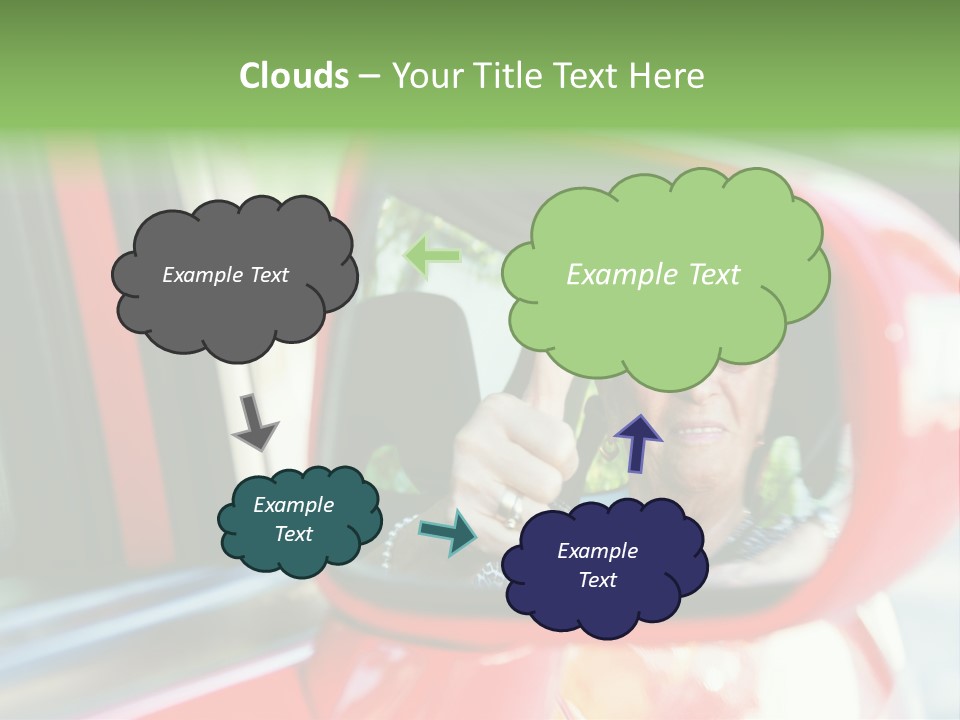 Retirement Senior Vehicle PowerPoint Template