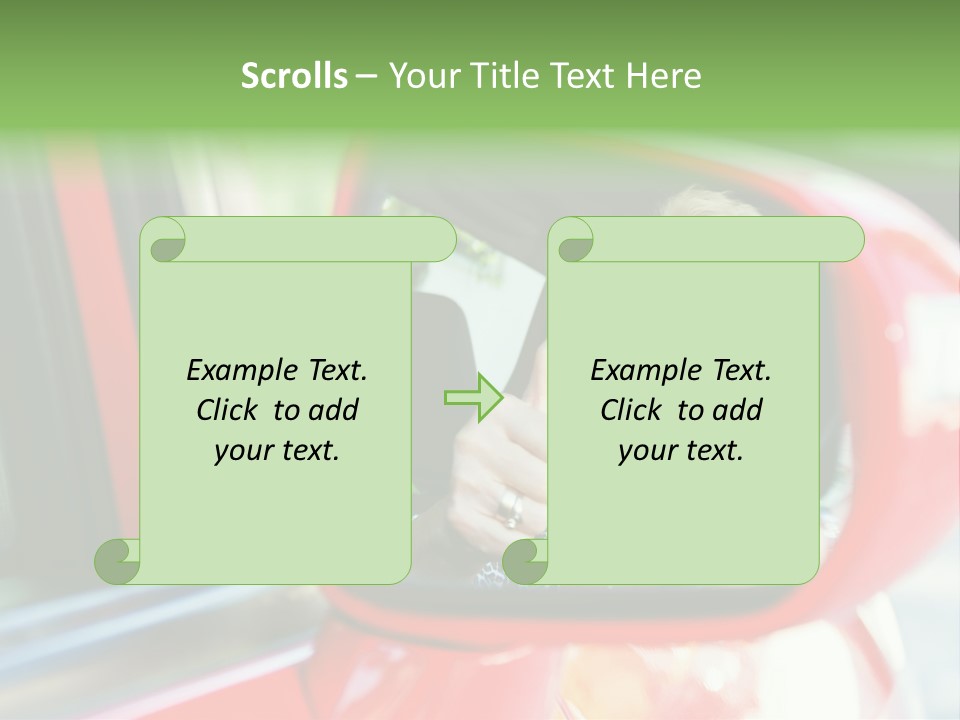 Retirement Senior Vehicle PowerPoint Template
