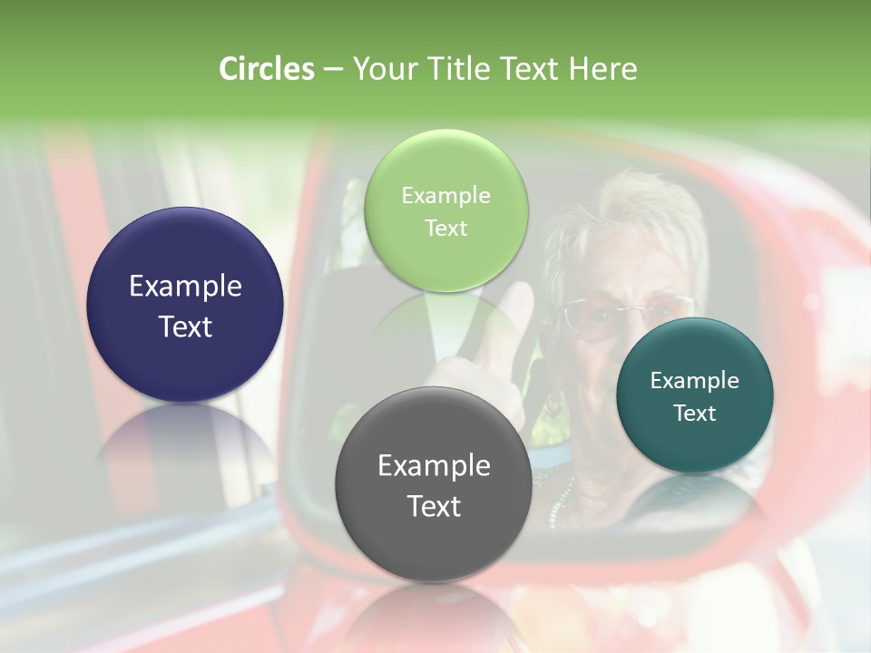 Retirement Senior Vehicle PowerPoint Template