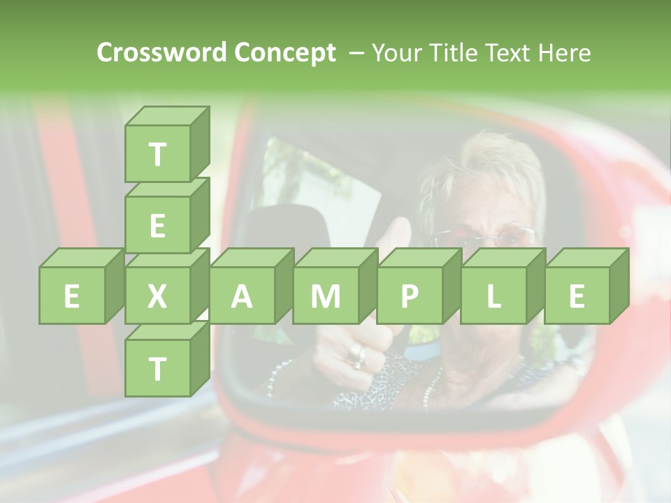 Retirement Senior Vehicle PowerPoint Template