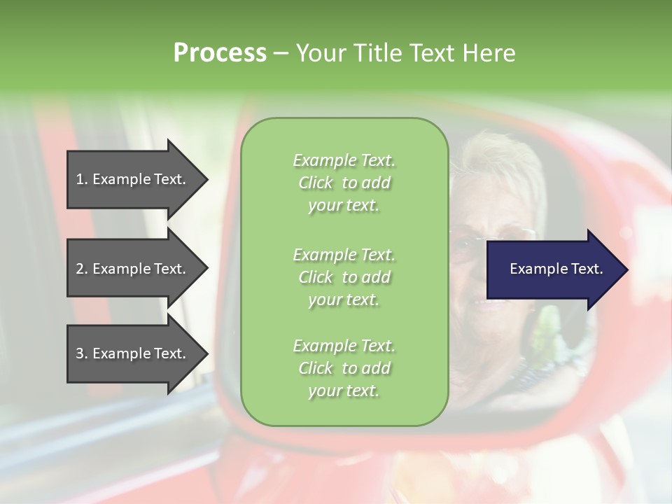 Retirement Senior Vehicle PowerPoint Template
