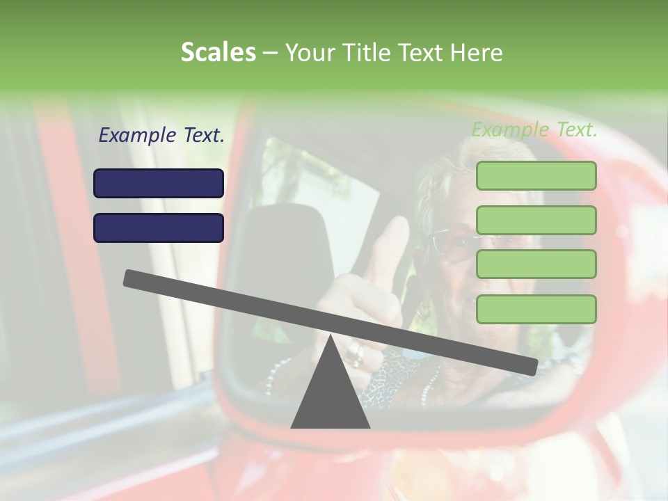 Retirement Senior Vehicle PowerPoint Template