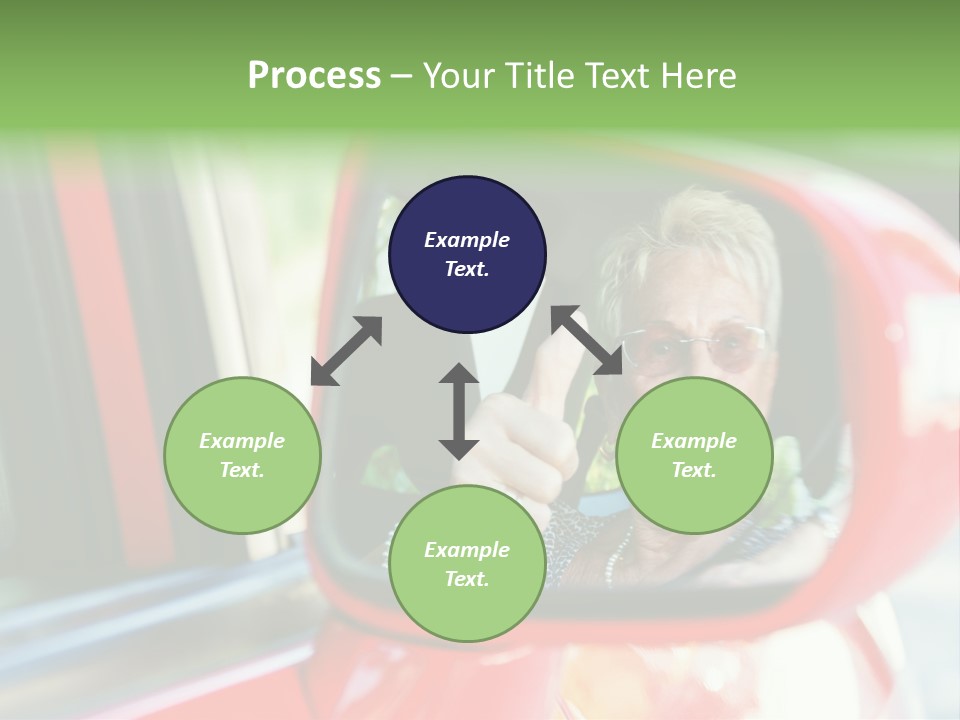 Retirement Senior Vehicle PowerPoint Template