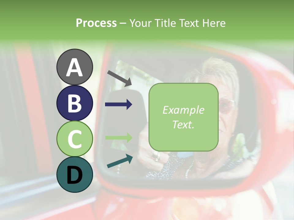 Retirement Senior Vehicle PowerPoint Template