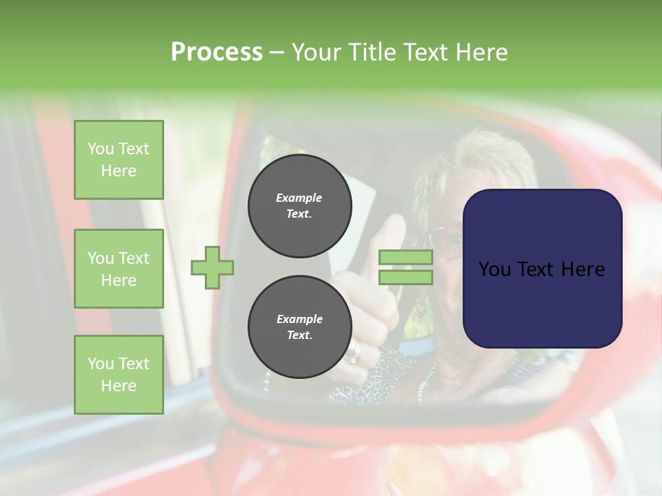 Retirement Senior Vehicle PowerPoint Template