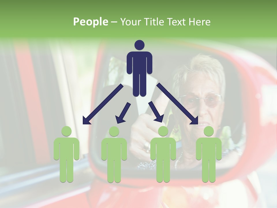 Retirement Senior Vehicle PowerPoint Template