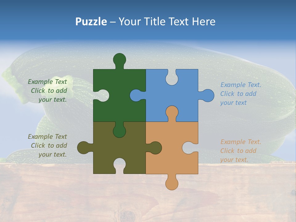 Healthy Salad Bunch PowerPoint Template