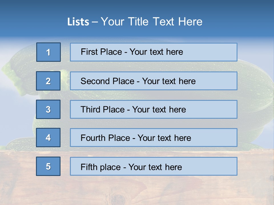 Healthy Salad Bunch PowerPoint Template