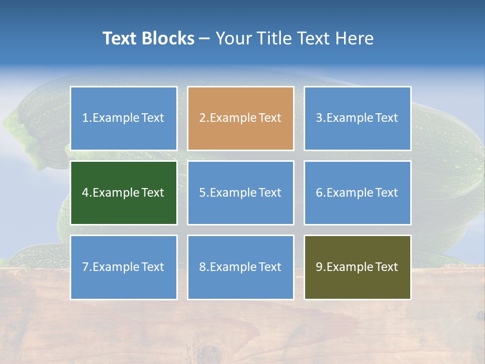 Healthy Salad Bunch PowerPoint Template