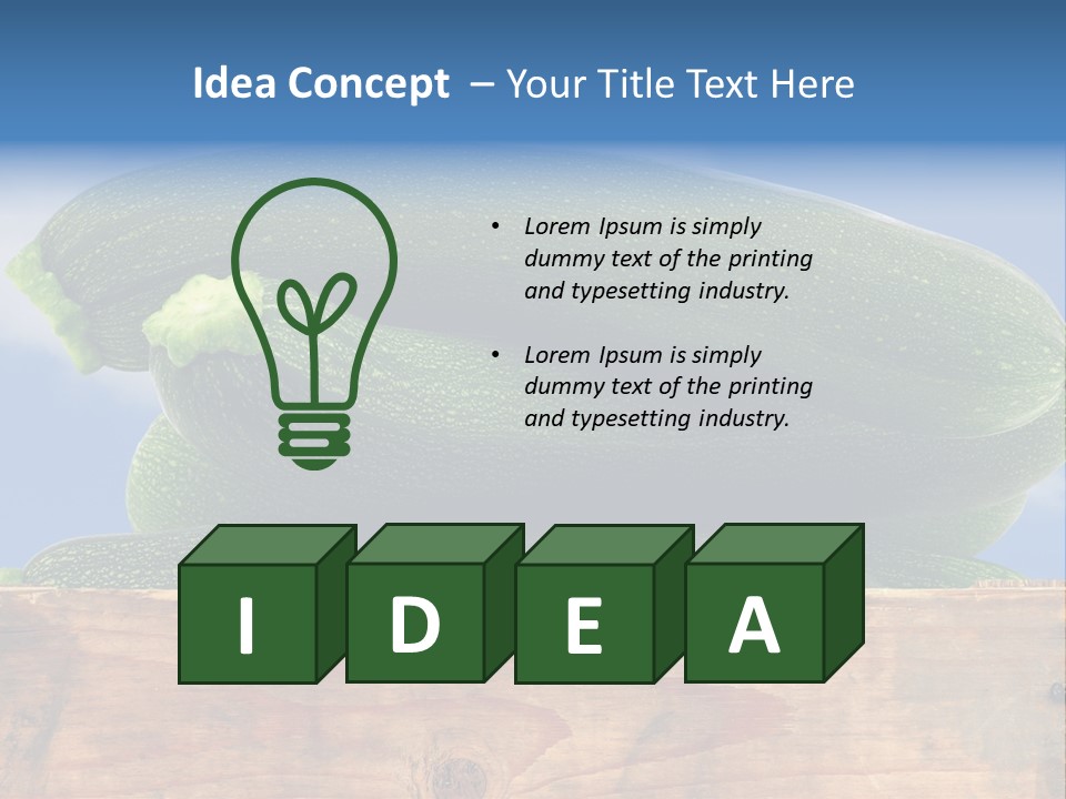 Healthy Salad Bunch PowerPoint Template