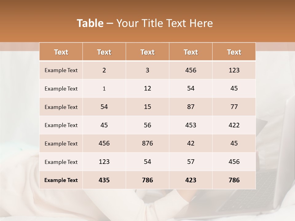 Invest Housewife Holding PowerPoint Template