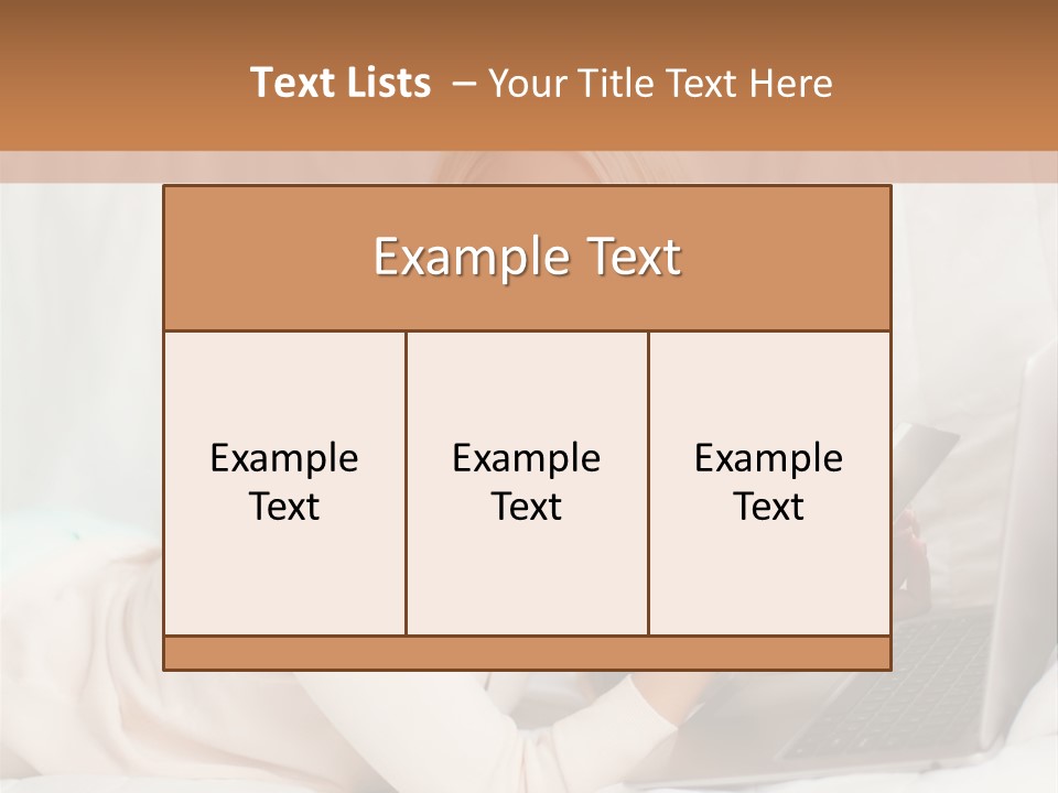 Invest Housewife Holding PowerPoint Template