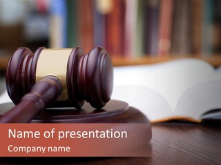 Concept Punishment Court PowerPoint Template