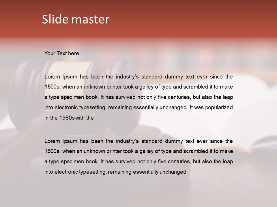 Concept Punishment Court PowerPoint Template