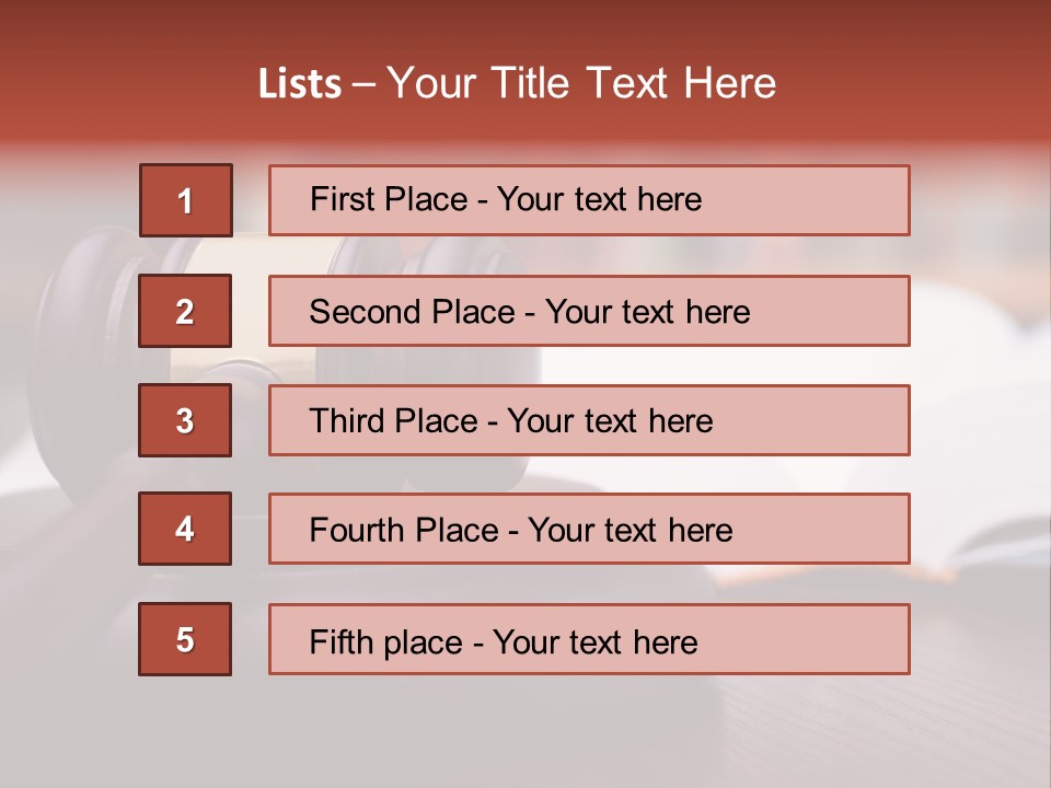 Concept Punishment Court PowerPoint Template